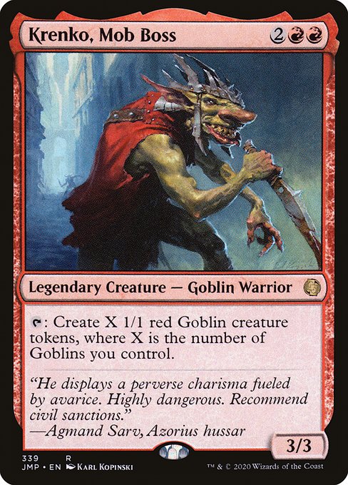 Krenko, Mob Boss (JMP) — Nonfoil