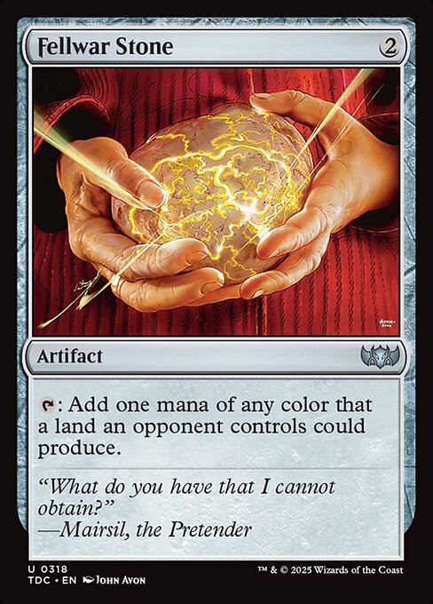 Fellwar Stone (TDC) — Nonfoil