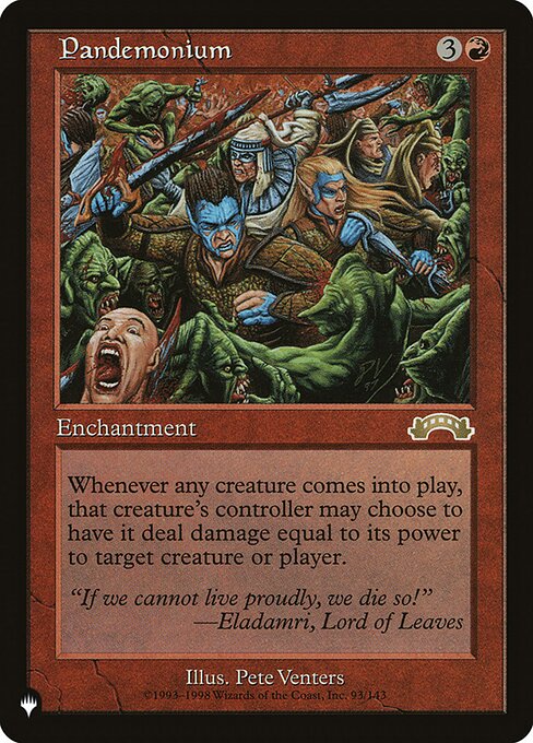 Pandemonium (PLST) — Nonfoil