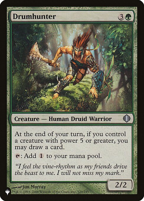 Drumhunter (PLST) — Nonfoil