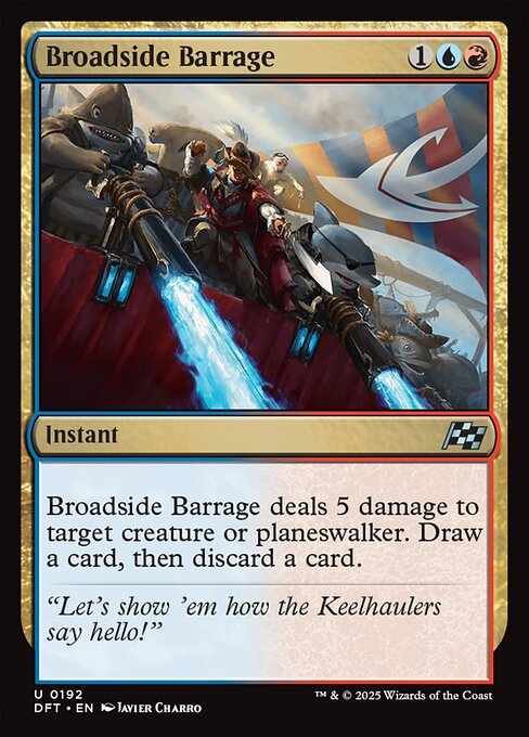 Broadside Barrage (DFT) — Nonfoil