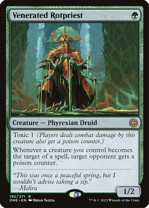 Venerated Rotpriest (ONE) — Nonfoil