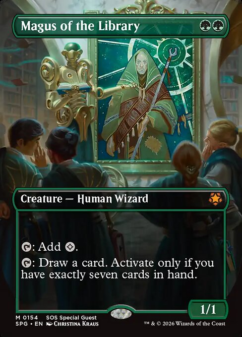 Magus of the Library (SPG) — Nonfoil