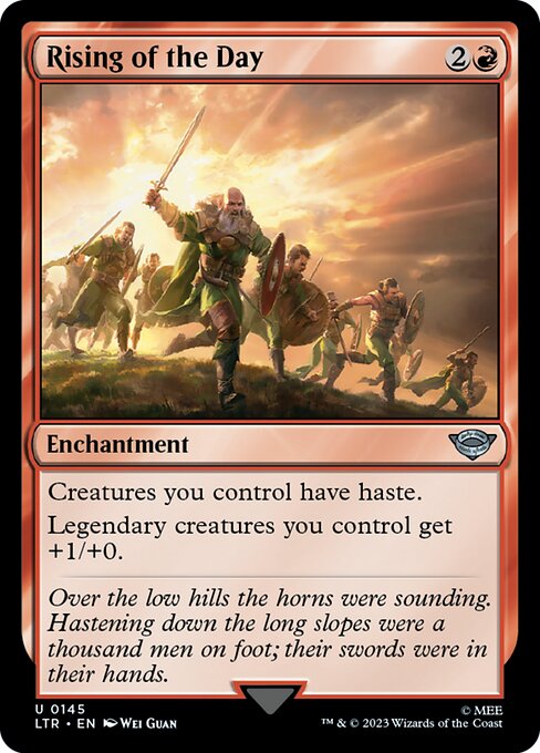 Rising of the Day (LTR) — Nonfoil