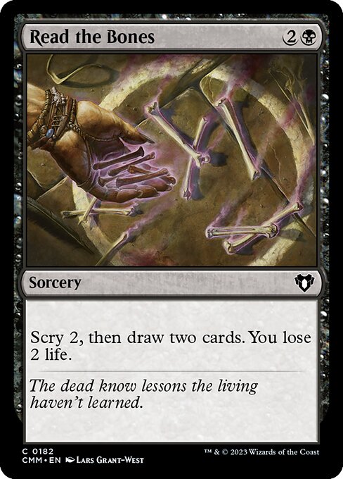 Read the Bones (CMM) — Nonfoil