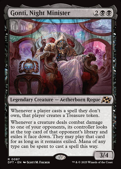 Gonti, Night Minister (DFT) — Nonfoil