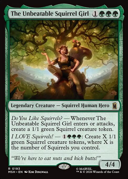 The Unbeatable Squirrel Girl (MSH) — Nonfoil