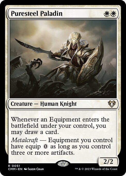 Puresteel Paladin (CMM) — Nonfoil