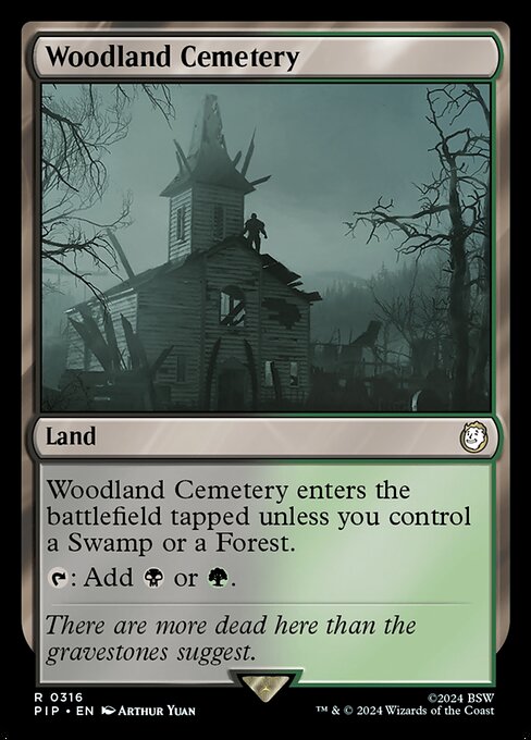 Woodland Cemetery (PIP) — Nonfoil