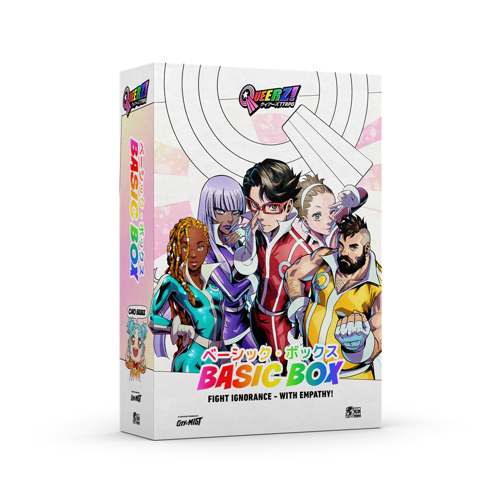 Cover of Queerz! RPG Basic Box RPG Book RPG book