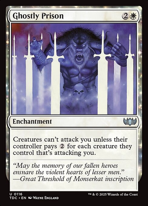 Ghostly Prison (TDC) — Nonfoil