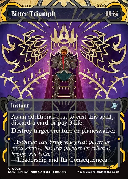 Bitter Triumph (SOA) — Nonfoil