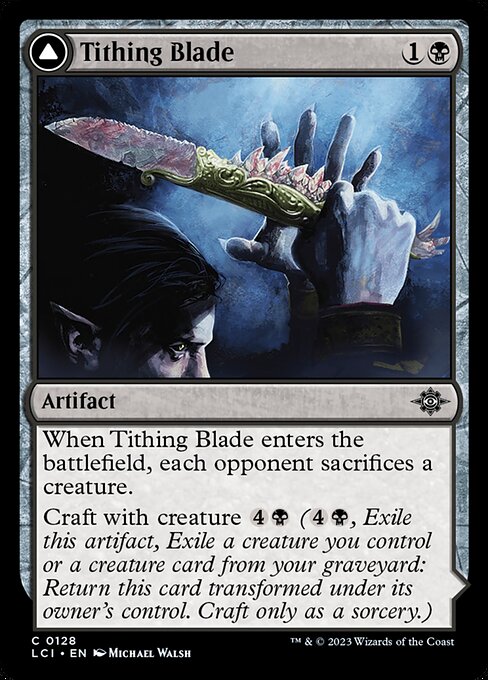 Tithing Blade // Consuming Sepulcher (LCI) — Nonfoil