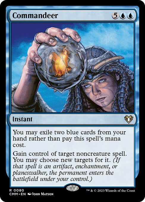 Commandeer (CMM) — Nonfoil