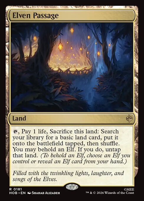 Elven Passage (HOB) — Nonfoil