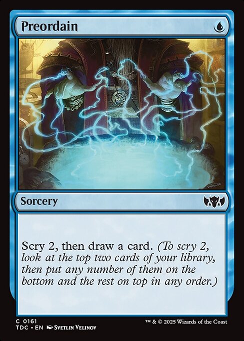 Preordain (TDC) — Nonfoil