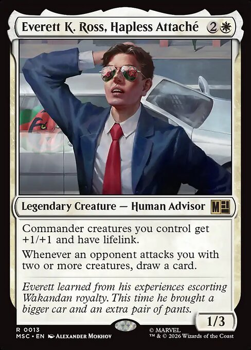 Everett K. Ross, Hapless Attaché (MSC) — Nonfoil