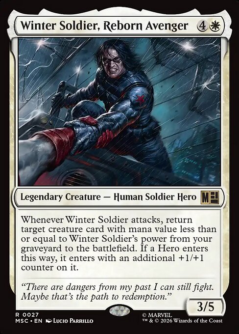 Winter Soldier, Reborn Avenger (MSC) — Nonfoil