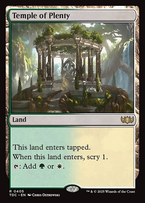 Temple of Plenty (TDC) — Nonfoil