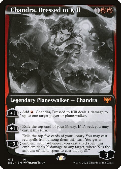 Chandra, Dressed to Kill (DBL) — Nonfoil
