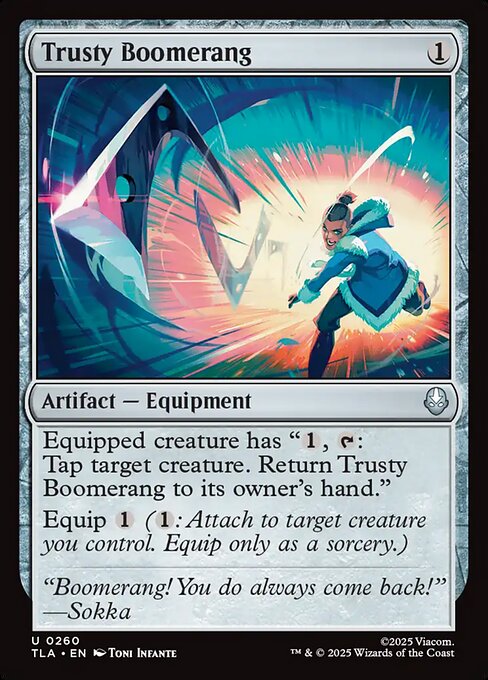 Trusty Boomerang (TLA) — Foil