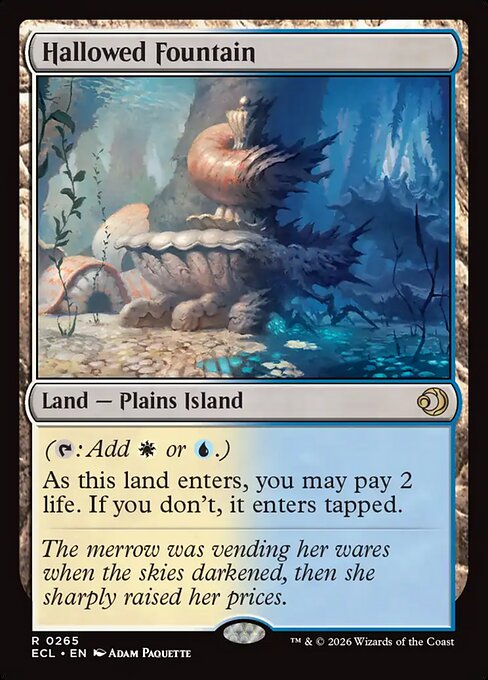 Hallowed Fountain (ECL) — Nonfoil