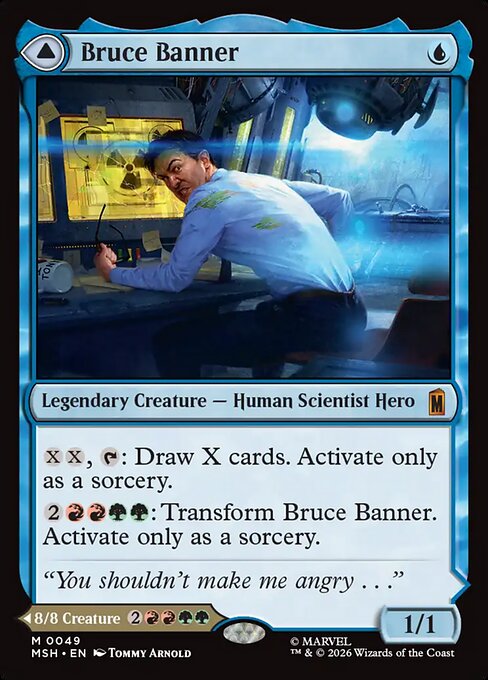 Bruce Banner // The Incredible Hulk (MSH) — Nonfoil