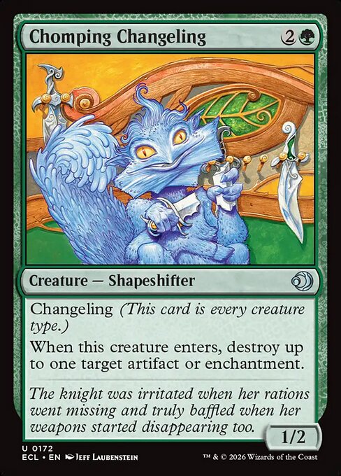 Chomping Changeling (ECL) — Nonfoil