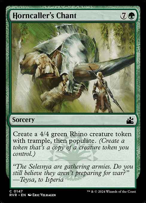 Horncaller's Chant (RVR) — Nonfoil