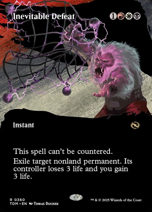 Inevitable Defeat (TDM) — Nonfoil