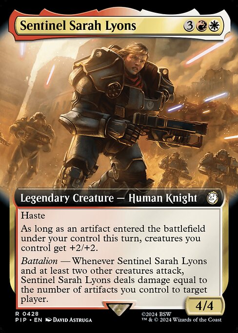 Sentinel Sarah Lyons (PIP) — Nonfoil
