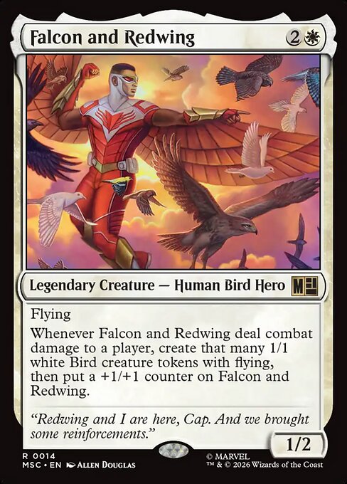 Falcon and Redwing (MSC) — Nonfoil