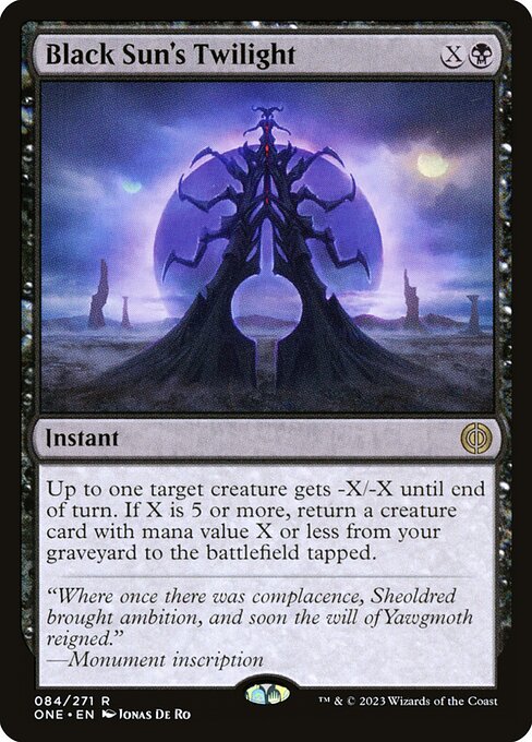 Black Sun's Twilight (ONE) — Nonfoil