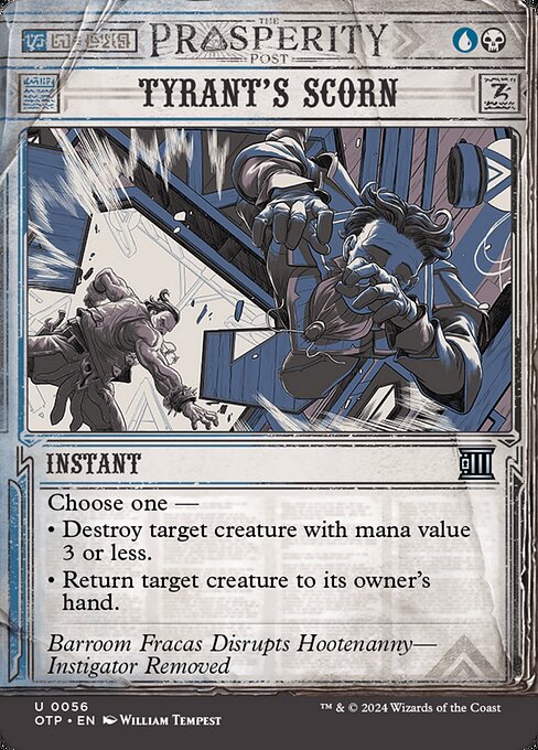Tyrant's Scorn (OTP) — Nonfoil
