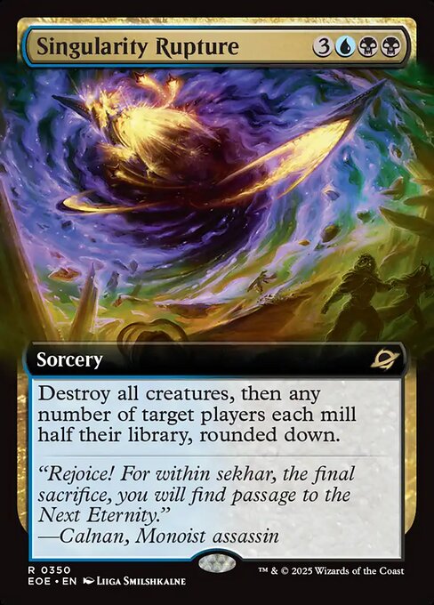 Singularity Rupture (EOE) — Foil