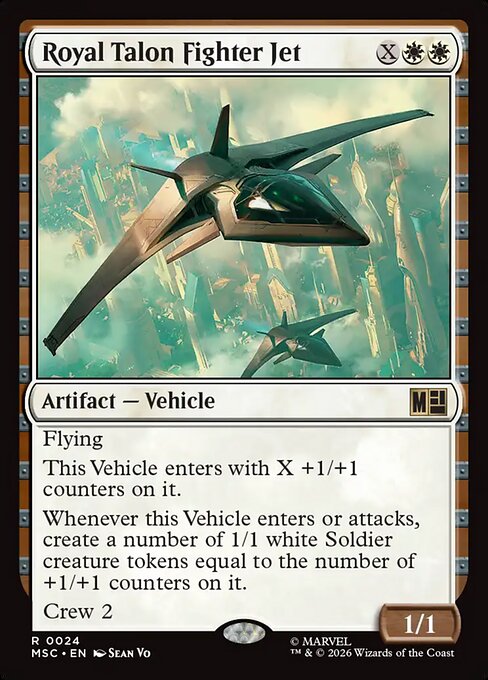 Royal Talon Fighter Jet (MSC) — Nonfoil
