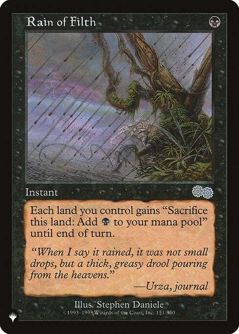 Rain of Filth (PLST) — Nonfoil