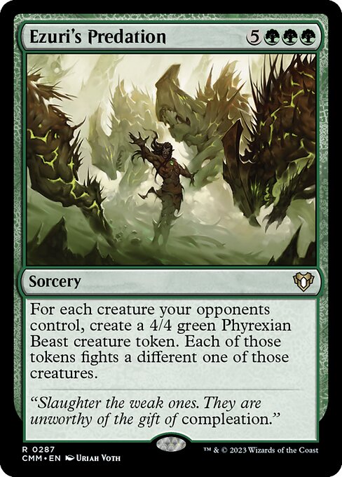 Ezuri's Predation (CMM) — Nonfoil