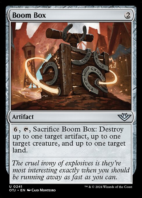 Boom Box (OTJ) — Nonfoil
