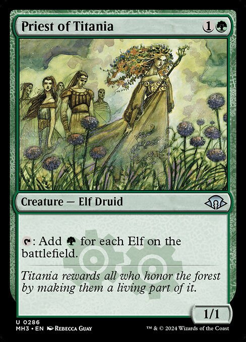 Priest of Titania (MH3) — Nonfoil