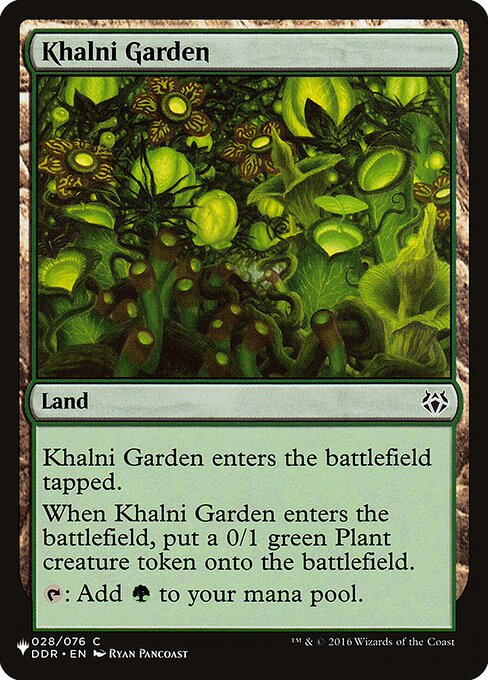 Khalni Garden (PLST) — Nonfoil