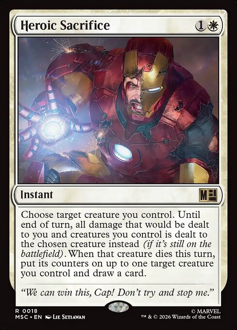 Heroic Sacrifice (MSC) — Nonfoil