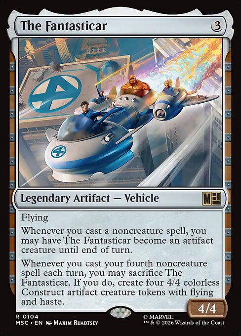The Fantasticar (MSC) — Nonfoil
