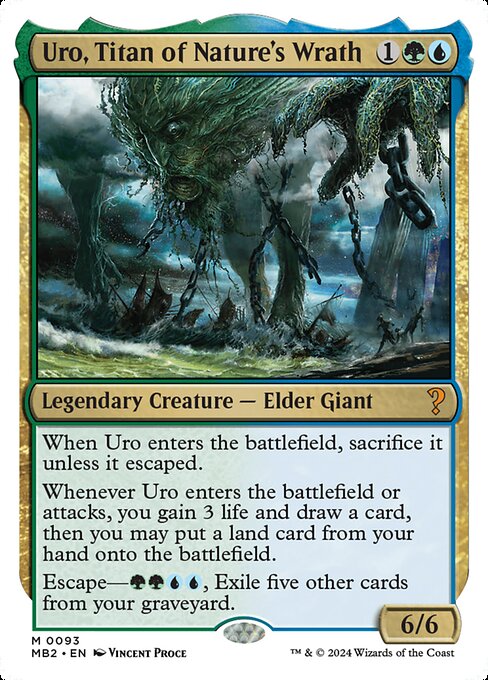 Uro, Titan of Nature's Wrath (MB2) — Nonfoil