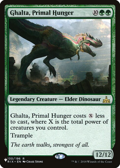 Ghalta, Primal Hunger (PLST) — Nonfoil