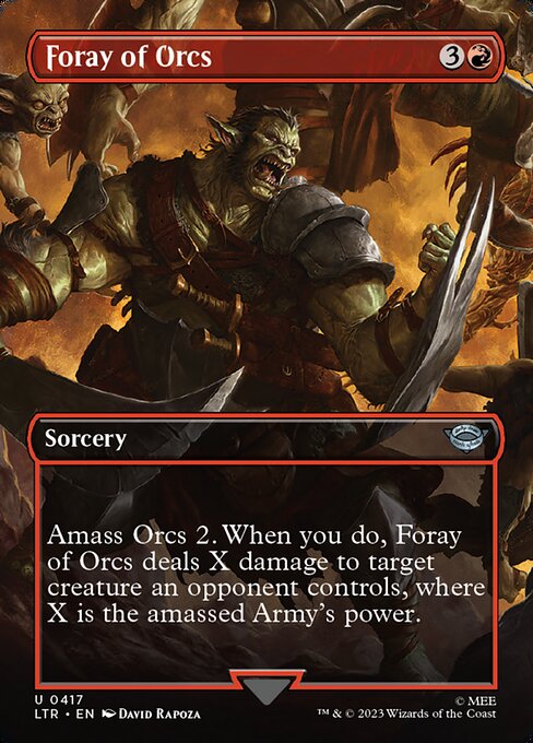 Foray of Orcs (LTR) — Nonfoil