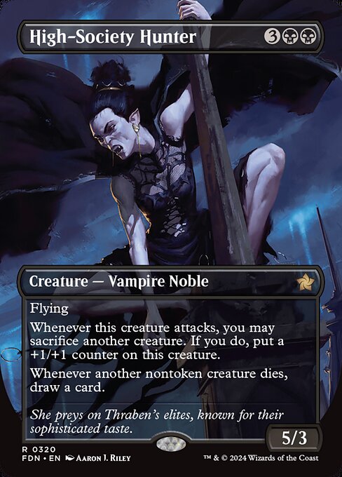 High-Society Hunter (FDN) — Nonfoil