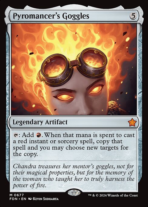 Pyromancer's Goggles (FDN) — Nonfoil