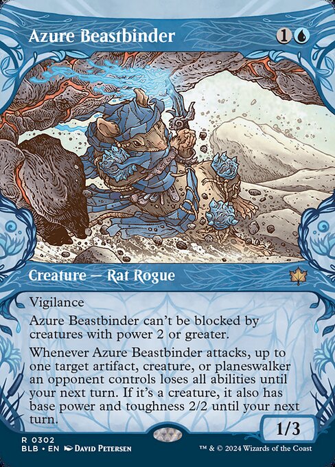Azure Beastbinder (BLB) — Nonfoil