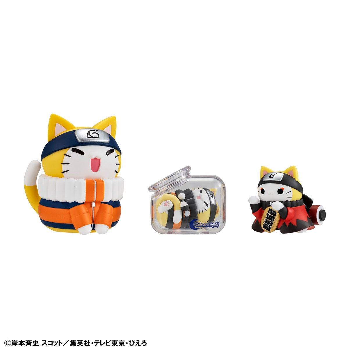 Naruto Goodnight Nyaruto! Cats are Liquid Mega Cat Project Mini-Figure